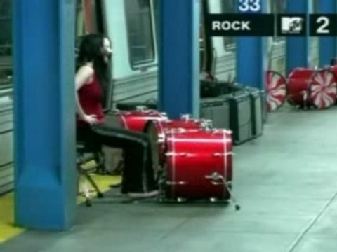 The white stripes - the hardest button to button