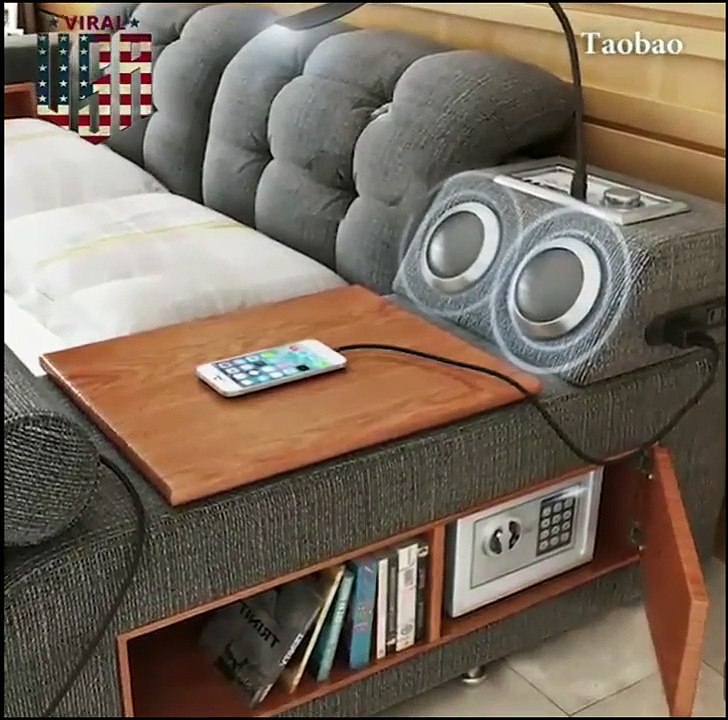 The ultimate bed with every facilities