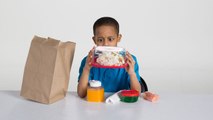 Kids Try Brown Bag Lunches from 1900 to 2000