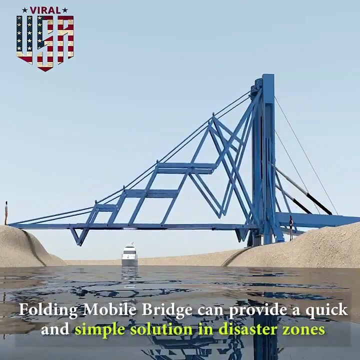 Folding Mobile Bridge