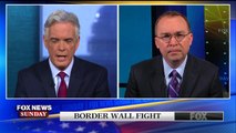 Mick Mulvaney says Trump agreed to deal because he was WINNING over Democrats on the border wall!!