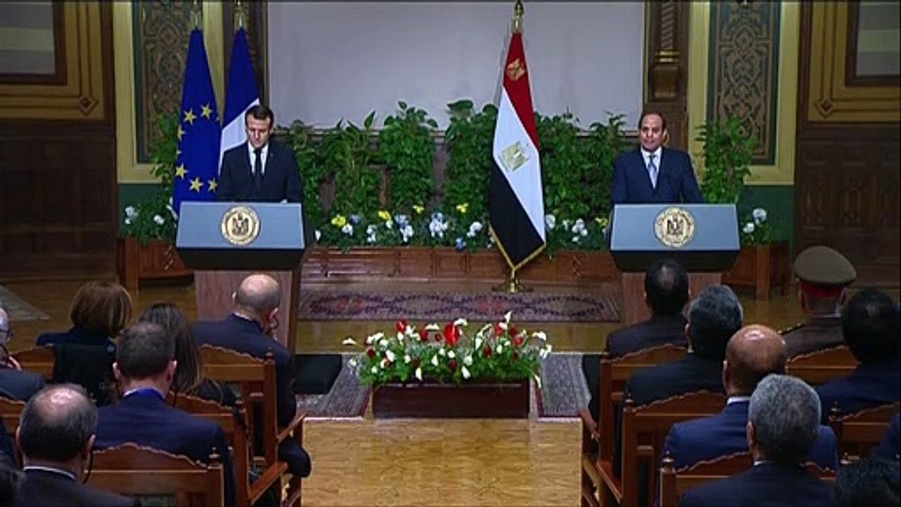 Conférence de presse avec Abdel Fattah al-Sissi, Président de la République arabe d’Égypte