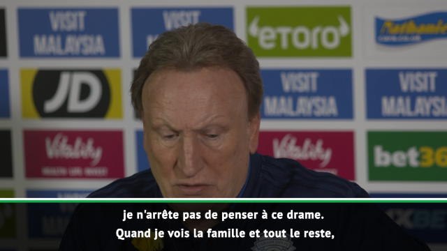 Disparition d'Emiliano Sala - Neil Warnock (Cardiff) : Un grand traumatisme