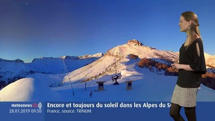 Les prévisions météo du mardi 29 janvier