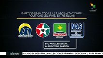 En Bolivia se celebran elecciones primarias
