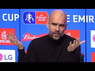 Pep Guardiola Full Pre-Match Press Conference - Manchester City v Burnley - FA Cup