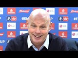 Steve Agnew Full Pre-Match Press Conference - Chelsea v Sheffield Wednesday - FA Cup