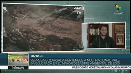 Confirman 37 muertos por colapso de represa minera brasileña