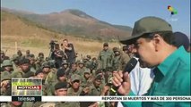 Fuerza Armada de Venezuela ratifica su apoyo a Nicolás Maduro