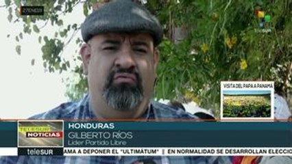 Tải video: Rechazan hondureños al pdte. Juan Hernández a un año de su reelección