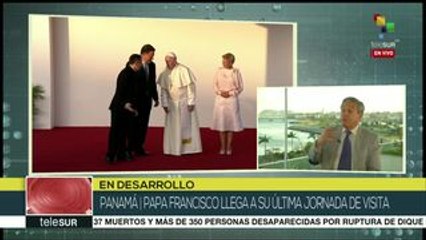 Se despide Papa Fancisco de Panamá en donde presidió la JMJ 2019