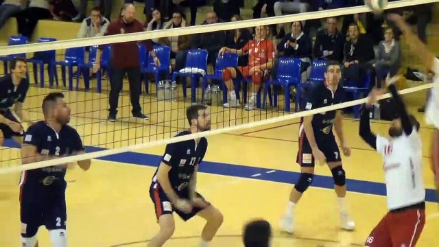 Quelques points du match Cambrai Martigues Volley
