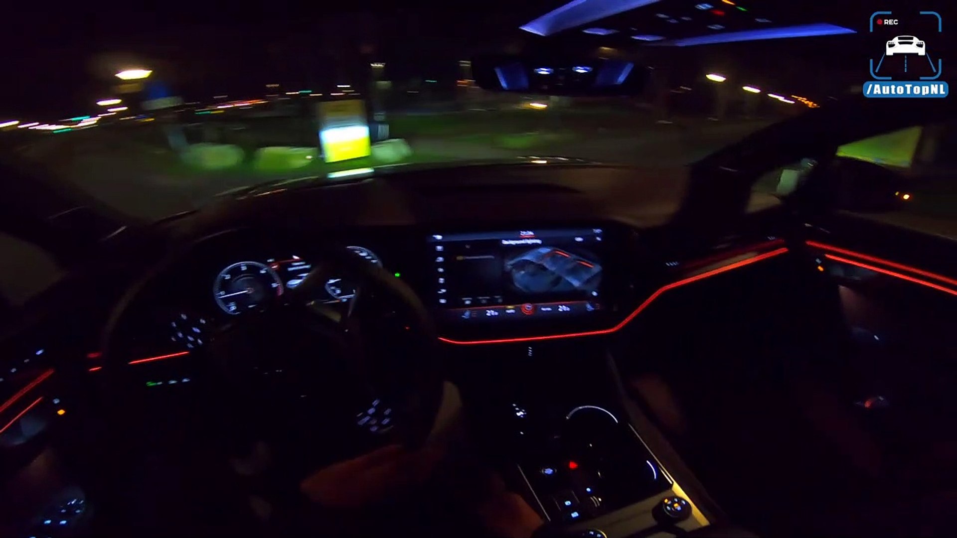 2019 Vw Touareg R Line Ambient Lighting Night Drive Pov By Autotopnl