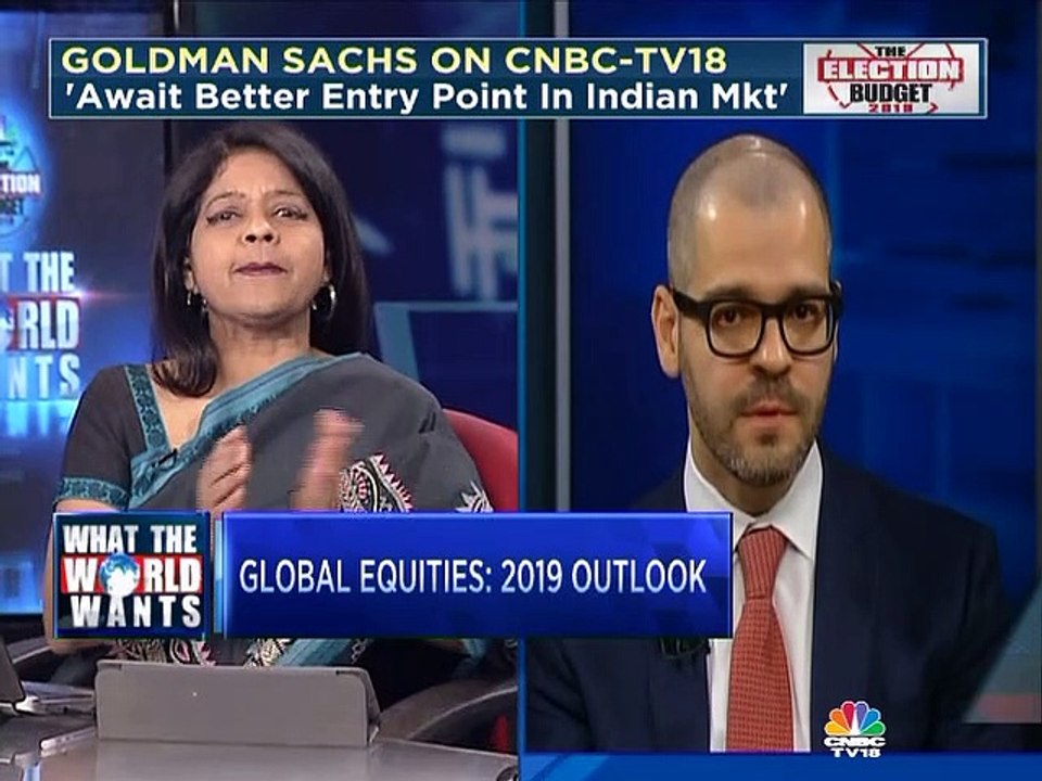 Looking for a better entry point in the Indian market, says Caesar Maasry of Goldman Sachs