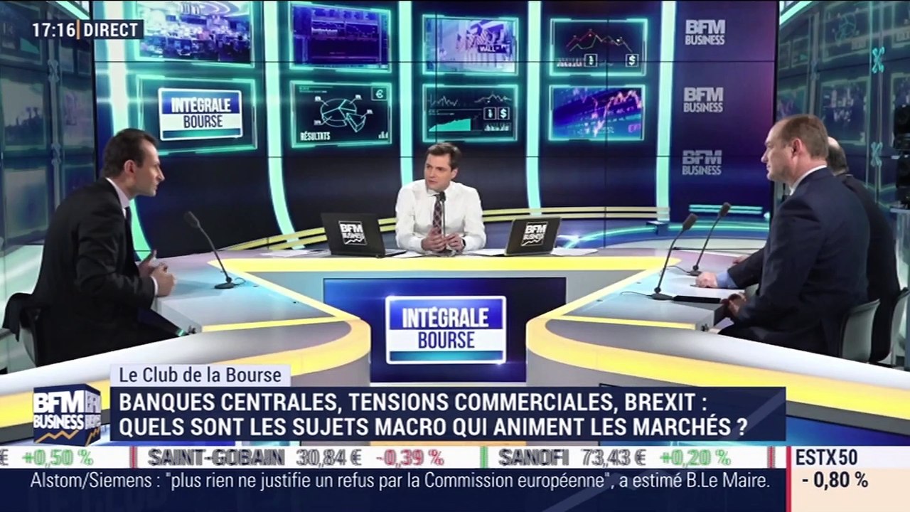 Le Club de la Bourse: Christian Parisot, Bertrand Puiffe et François Chaulet - 28/01