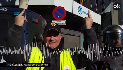 Tito Álvarez, presidente de Élite Taxi