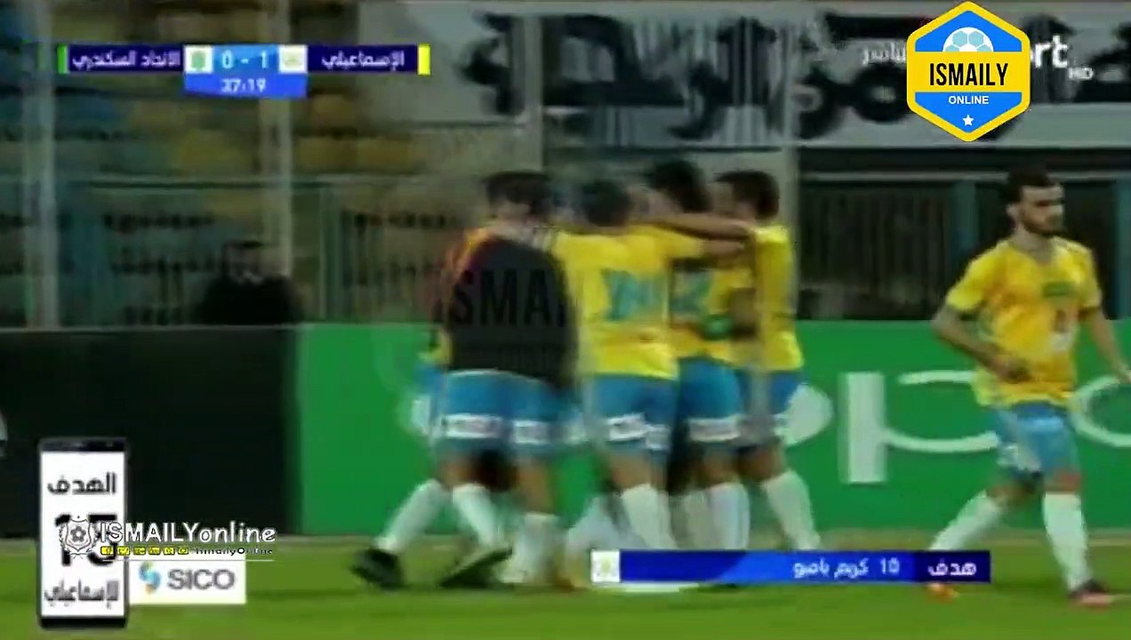 شاهد الاهداف الكاملة لمباراة الإسماعيلى والاتحاد الاسكندرى