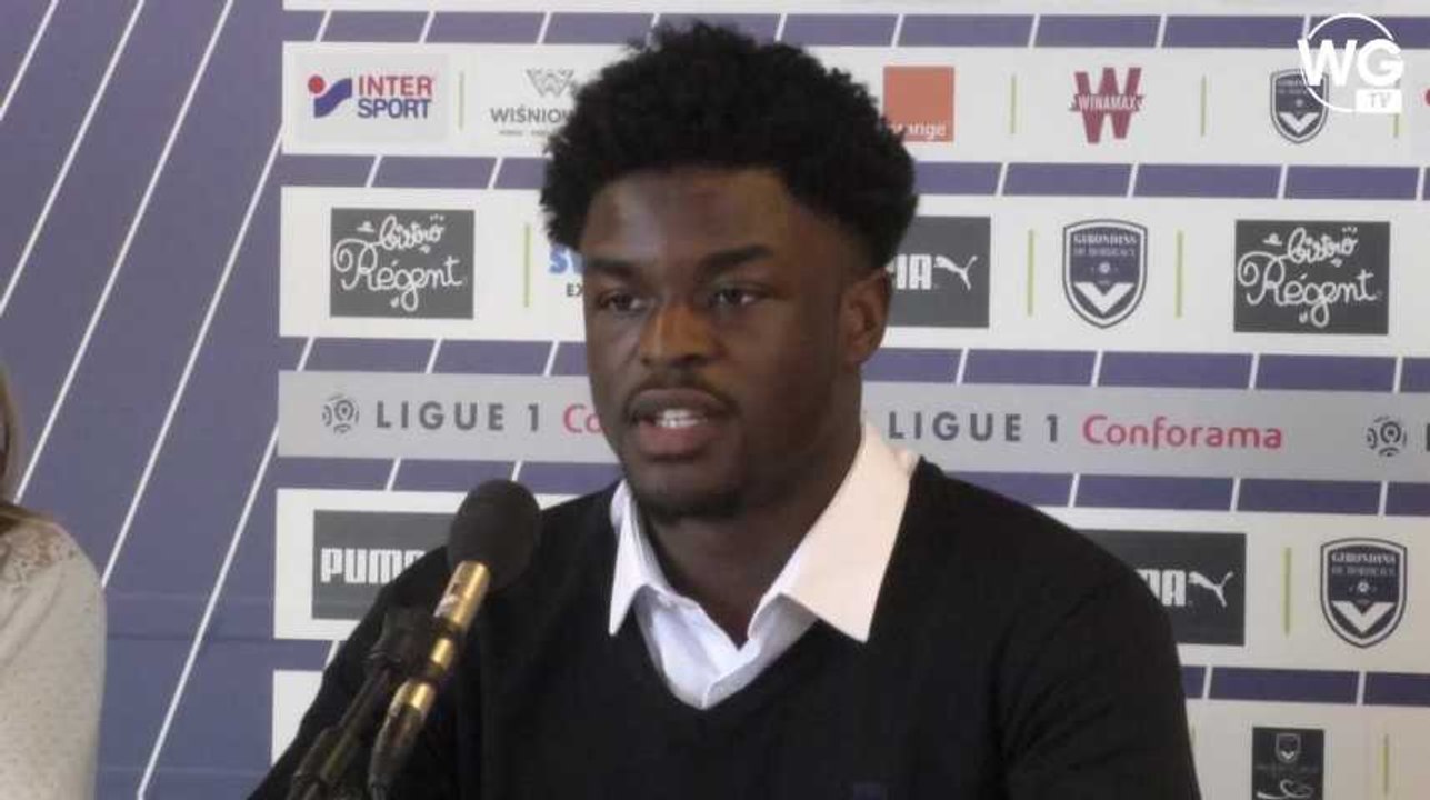 Les premiers mots de Josh Maja