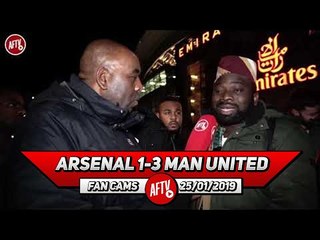Arsenal 1-3 Man United | We Made Lukaku Look Like Ozil! (Kelechi)