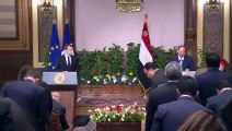 Egypte: Macron évoque les droits humains avec al-Sissi