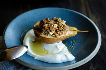 Roasted Pear Crumble