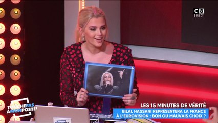 Kelly Vedovelli complètement fan de Bilal Hassani