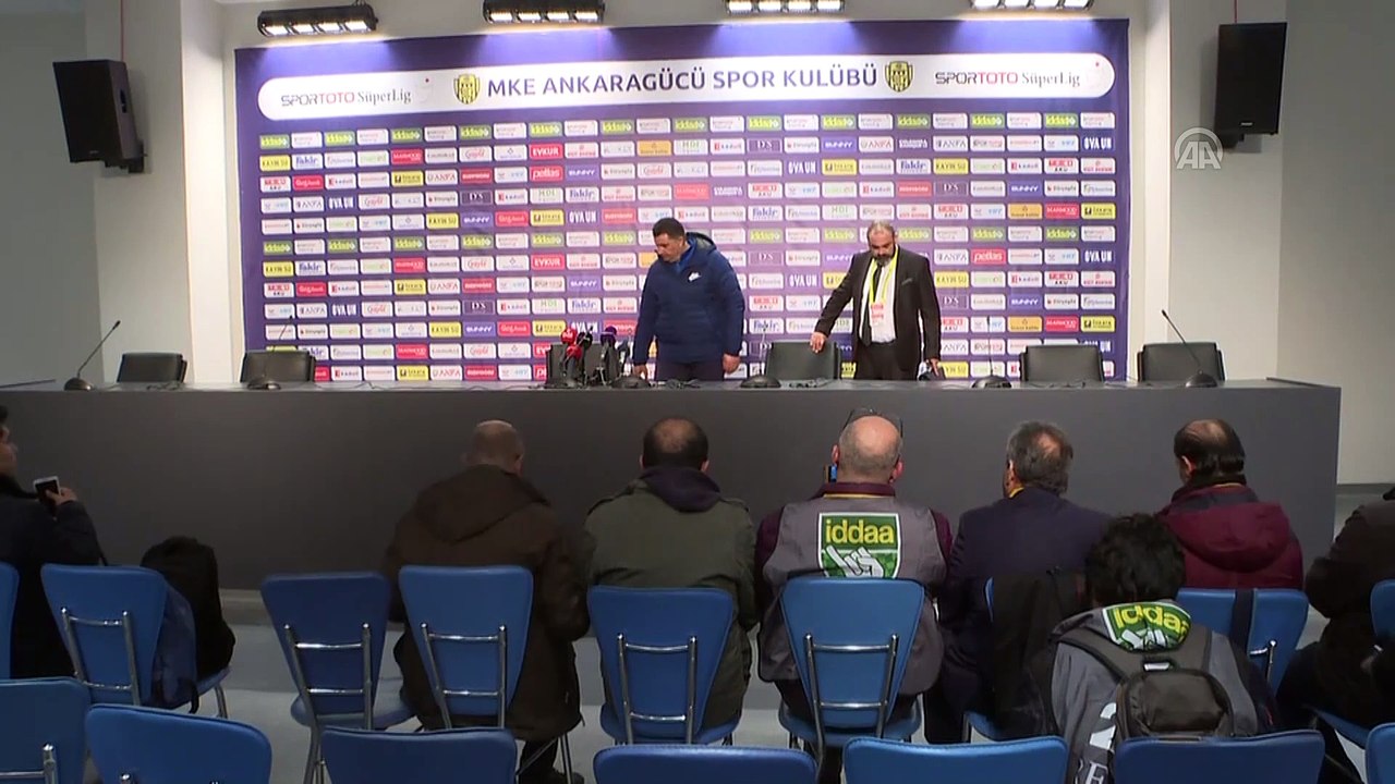 MKE Ankaragücü - Aytemiz Alanyaspor maçının ardından - MKE Ankaragücü Teknik Direktörü Kaplan - ANKARA