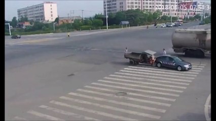 La collision la plus dingue qui soit... Retour de karma