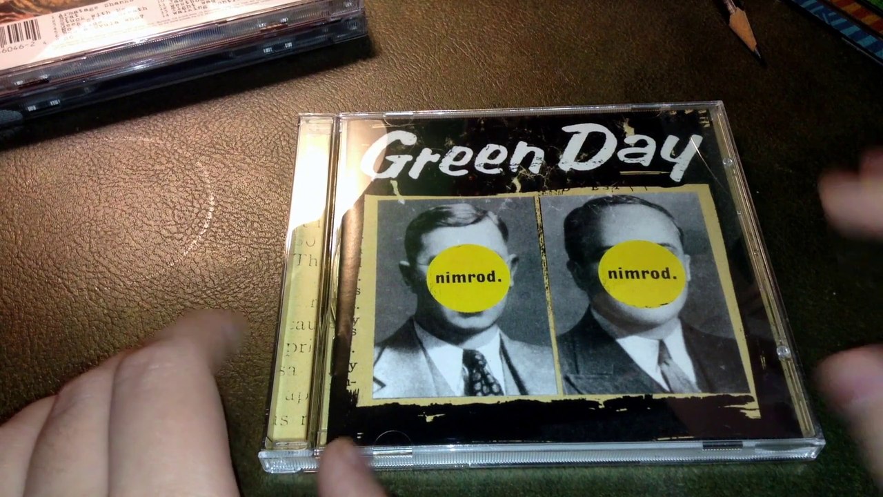 Green Day: Nimrod CD Unboxing