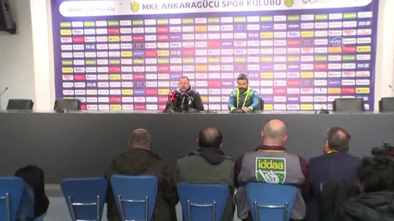Mke Ankaragücü - Aytemiz Alanyaspor Maçının Ardından - Aytemiz Alanyaspor Teknik Direktörü Yalçın
