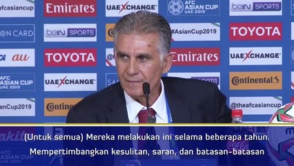 Quieroz Mengucapkan Terimakasih Kepada Para Pemain Setelah Delapan Tahun