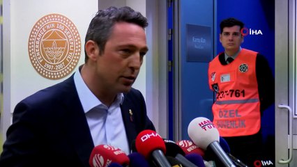 Ali Koç: “Buradayım, bir yere gitmiyorum”