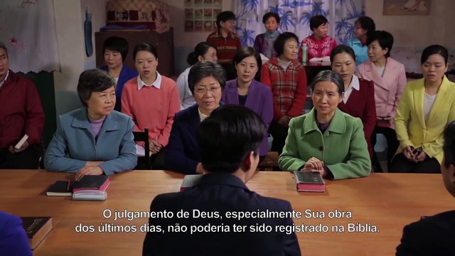 Filme evangélico Que bela voz Trecho 3 – As palavras ou as obras de Deus podem existir fora da Bíblia?