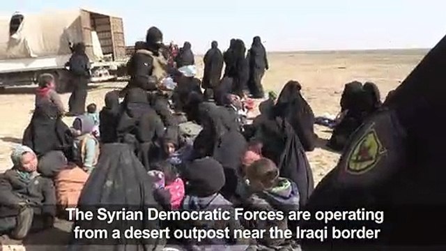Syria: US-backed fighters weed out jihadists from the displaced