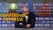 Conférence de presse AS Béziers - Paris FC (0-1) : Mathieu CHABERT (ASB) - Mecha BAZDAREVIC (PFC) - 2018/2019