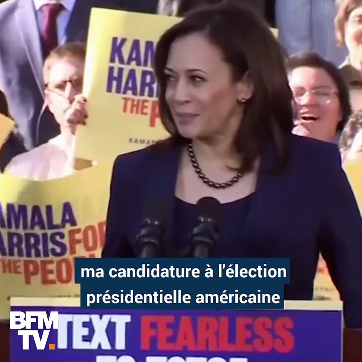 Qui est Kamala Harris, candidate à l'élection présidentielle américaine de 2020 ?
