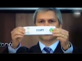 رد فعل الوفد المصري بعد قرعة تصفيات كاس العالم 2014
