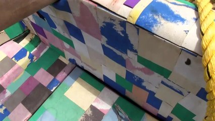 Kenya: un boutre en plastique recyclé sensibilise à la pollution