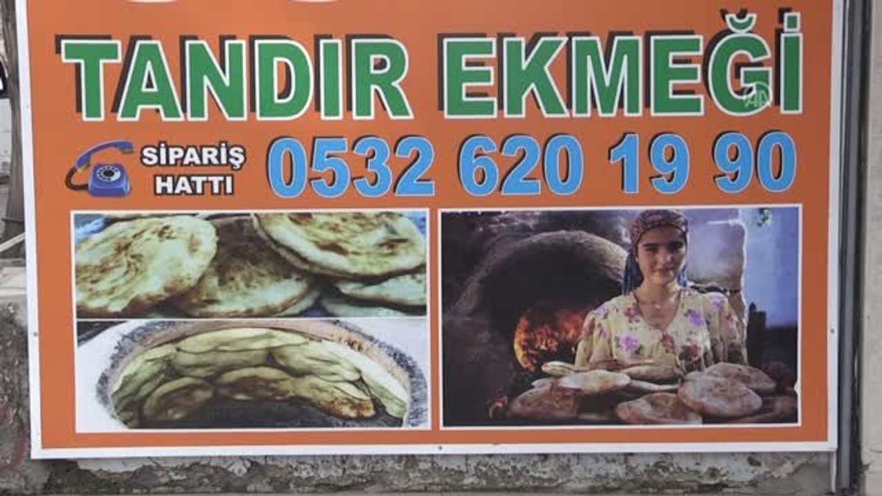 Doğal Gazlı Tandırda Pişen Ekmeklere Yoğun Talep