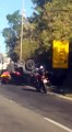 PRF e ambulância atendem acidente grave em Campinho da Serra na BR 101
