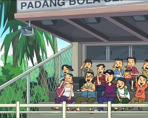 Bola Kampung   S2E12   Akhiran Permulaan - Bahagian 1  (Malay) Kartun Kanak-Kanak