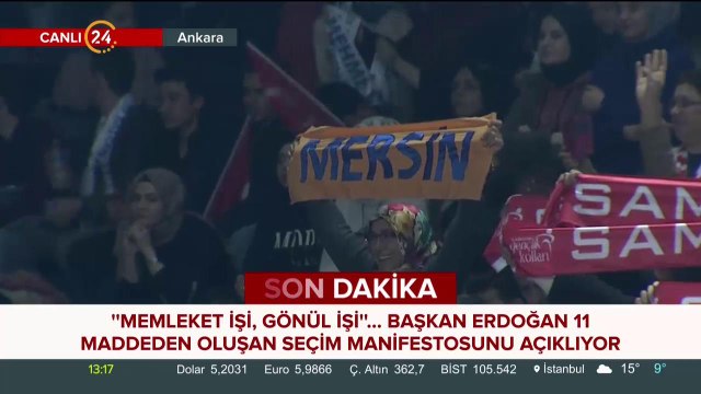 AK Parti 31 Mart manifestosu