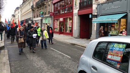 120 retraités manifestent pour plus de pouvoir d’achat