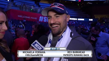 Rex Burkhead reflects on AFC Championship-winning drive at SBLIII