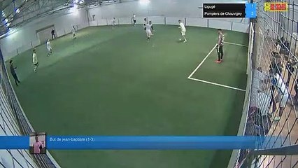 But de jean-baptiste (1-3) - Ligugé Vs Pompiers de Chauvigny  - 28/01/19 20:00 - Ligue A