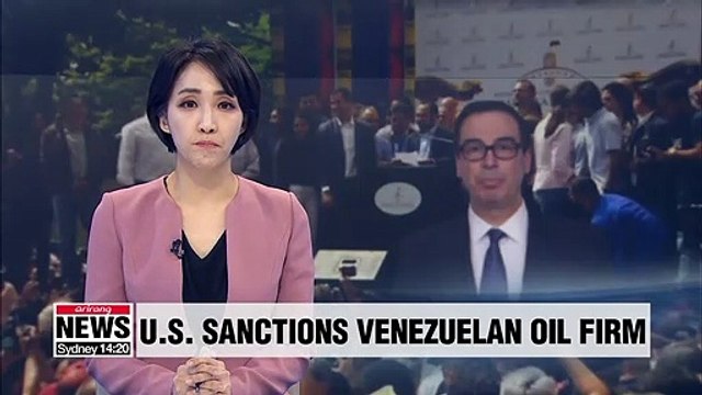 U.S. slaps sanctions on Venezuelan oil company