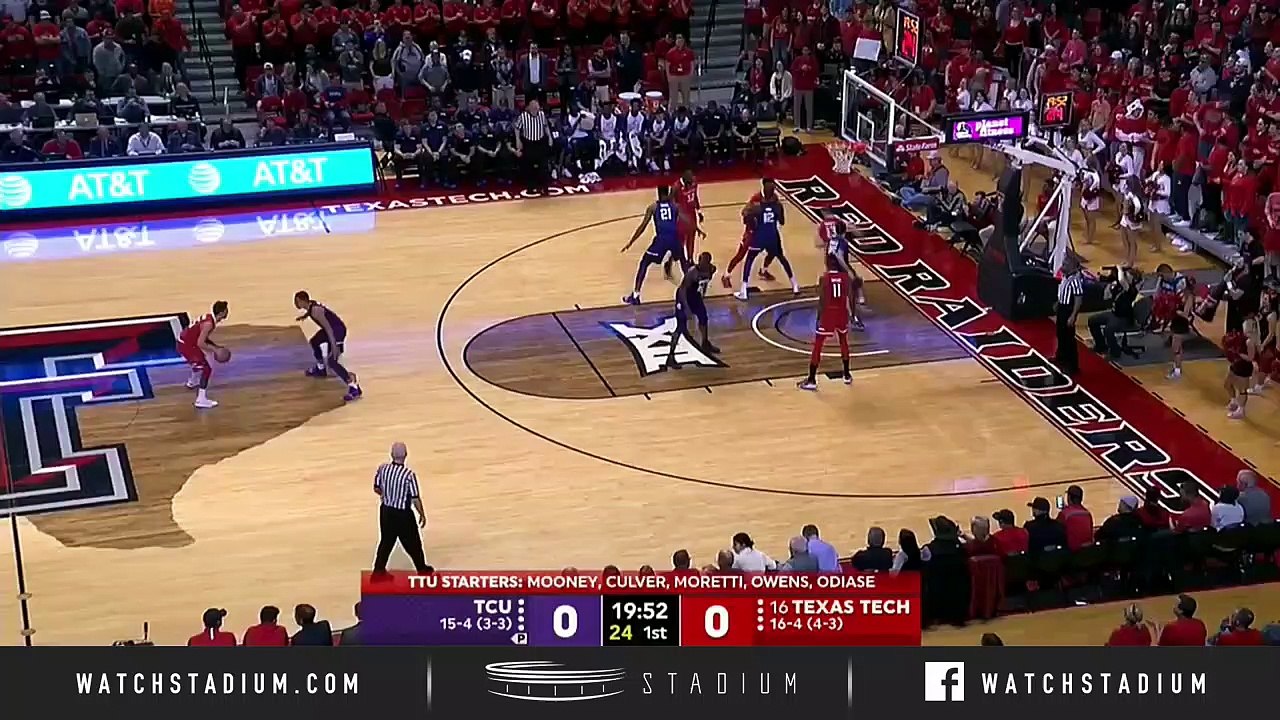 TCU vs. No. 16 Texas Tech Basketball Highlights (2018-19)