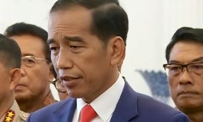 Pernyataan Presiden Jokowi usai Rapat dengan Pimpinan TNI & Polri