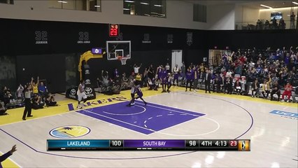 Andre Ingram Pours In Season-High 27 PTS On 5 Triples For South Bay Lakers