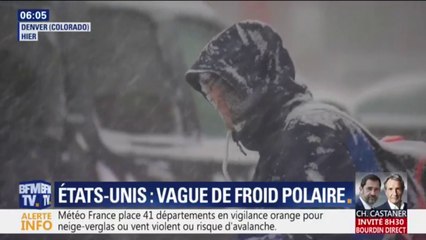Jusqu'à -48°C ressentis, le "vortex polaire" frappe le nord des États-Unis